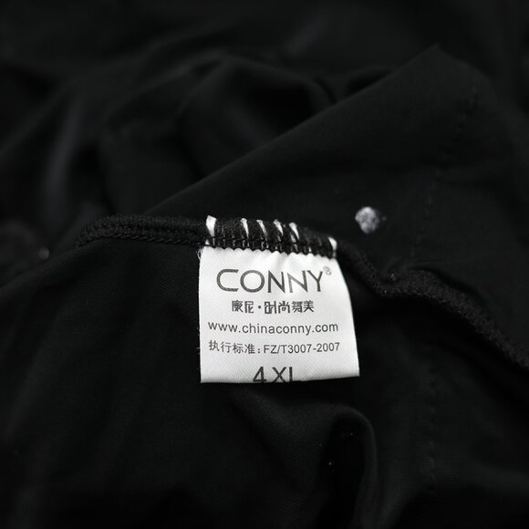 Bold CONNY Black Fringe Latin Dance Pants – Eye-Catching & Stylish - Picture 4 of 5